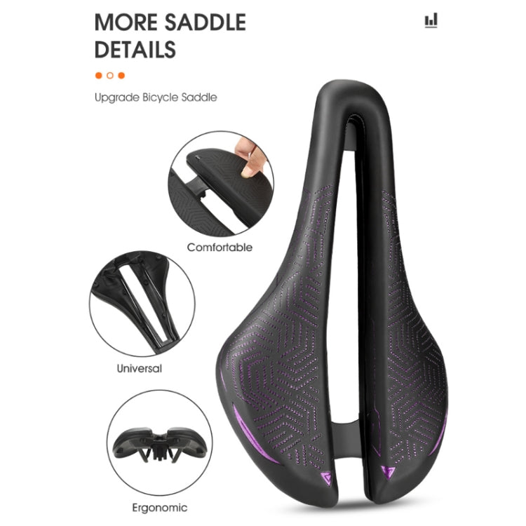 WEST BIKING Hollow Breathable Comfort Bicycle Saddle