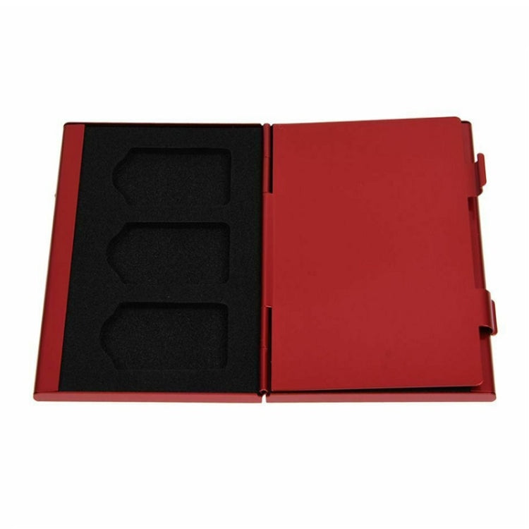 Game Card Storage Aluminum Alloy Organizer Pack For Nintendo Switch