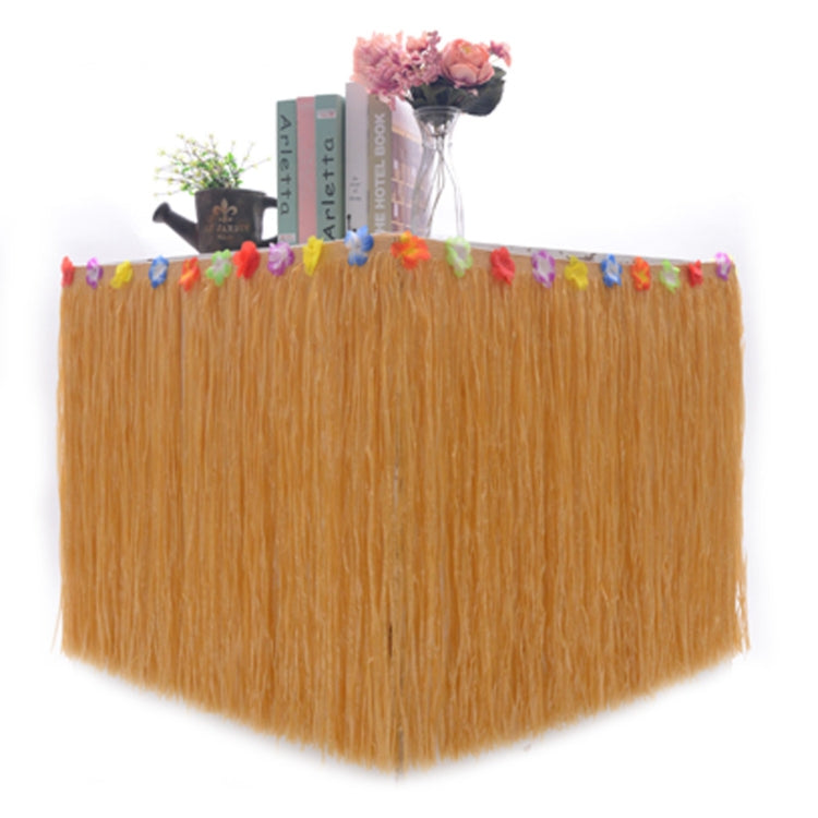 Hawaiian Table Dress Seaside Party Festive Bazaar Table Decorations