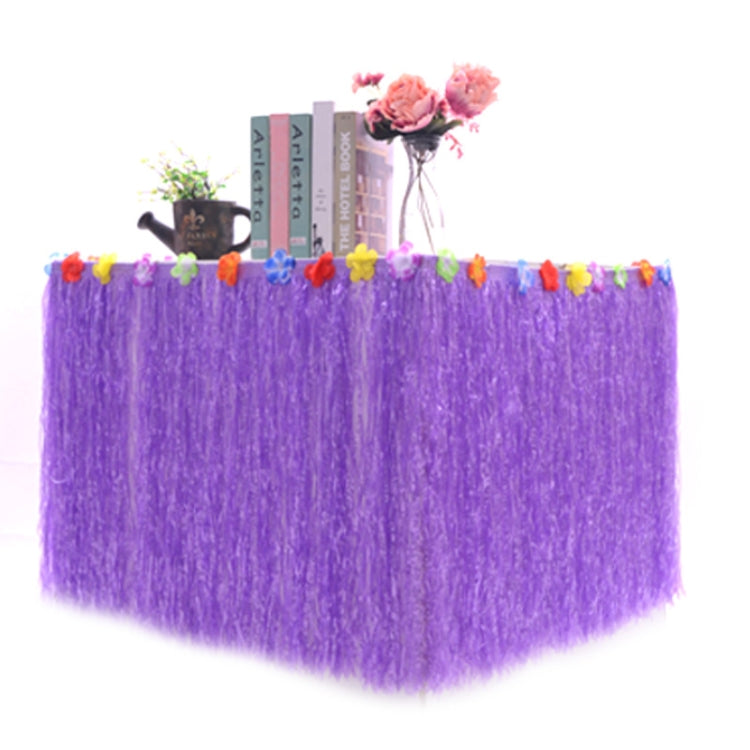 Hawaiian Table Dress Seaside Party Festive Bazaar Table Decorations