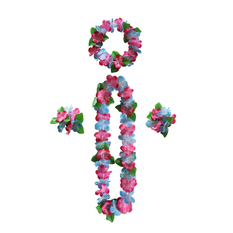 5 PCS CK-053 12-Color Petal Party Decoration Hawaiian Wreath