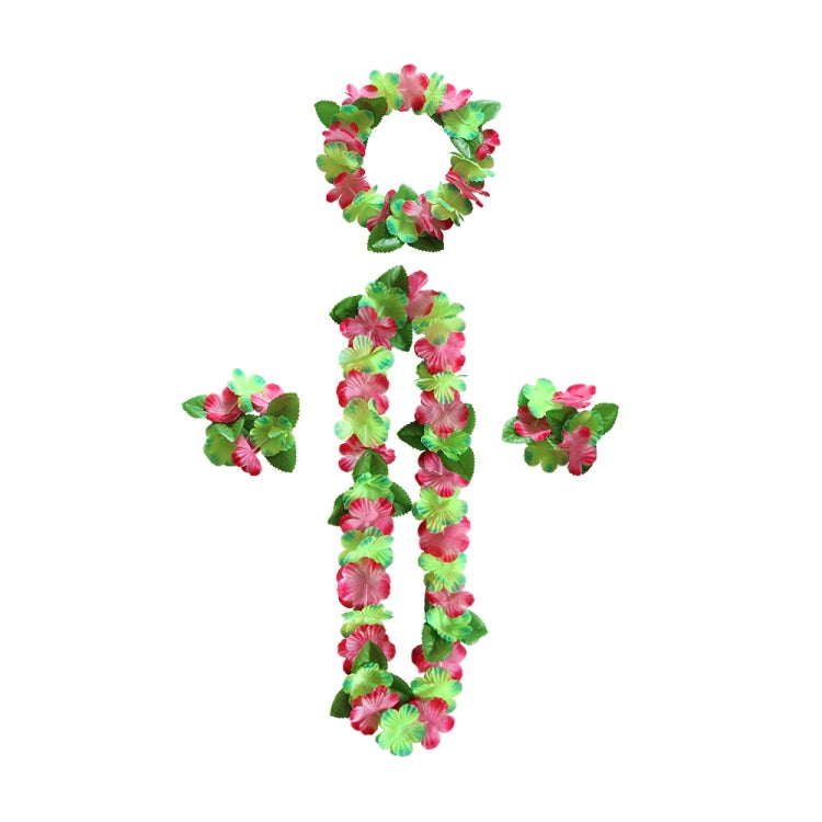 5 PCS CK-053 12-Color Petal Party Decoration Hawaiian Wreath