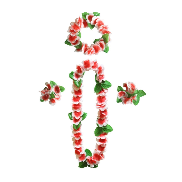 5 PCS CK-053 12-Color Petal Party Decoration Hawaiian Wreath