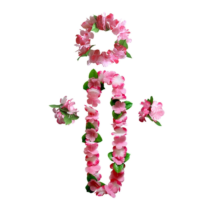 5 PCS CK-053 12-Color Petal Party Decoration Hawaiian Wreath