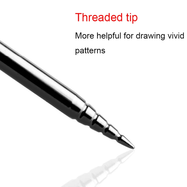 CC-608 304 Stainless Steel Coffee Stick Flower Needle