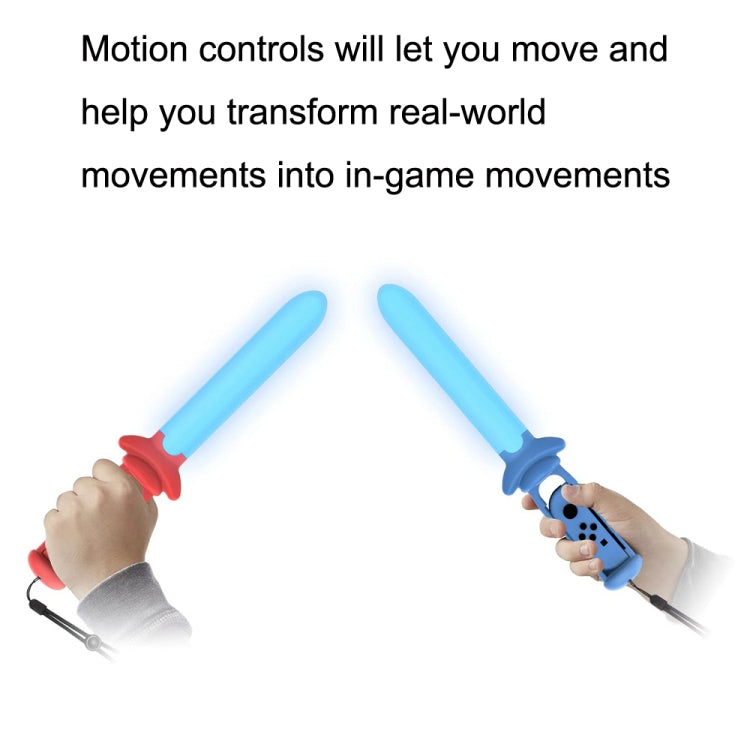 DOBE TNS-2109 Left and Right Handle Somatosensory Luminous Sword for Nintendo Switch