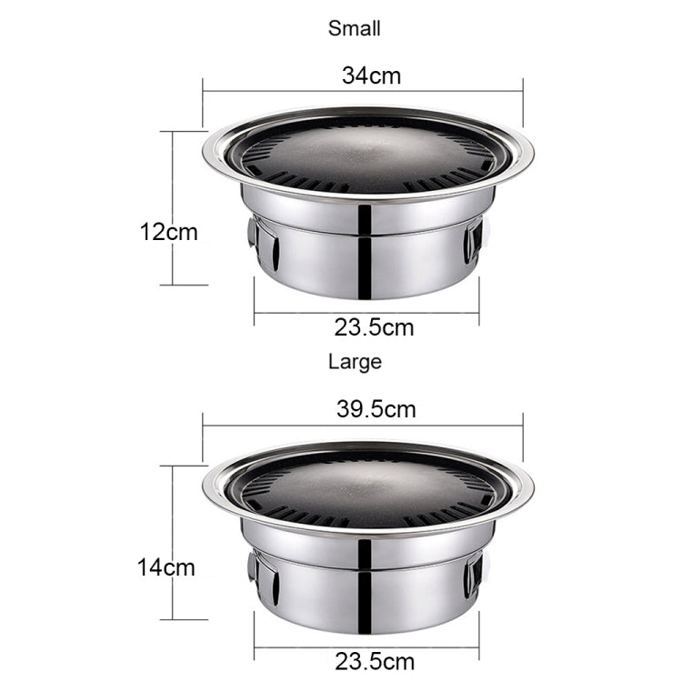 Home Multifunctional Adjustable Fire Barbecue Grill, Size: