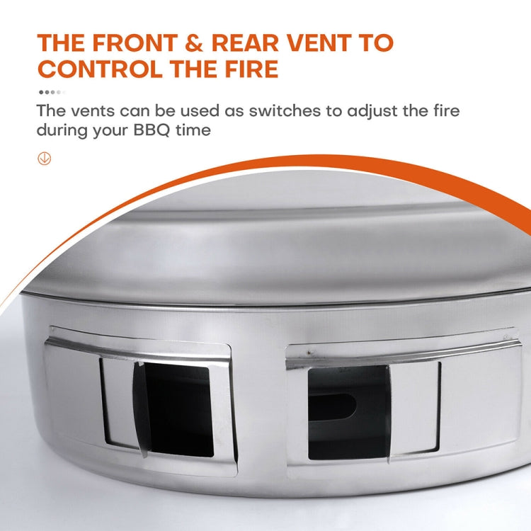 Home Multifunctional Adjustable Fire Barbecue Grill, Size: