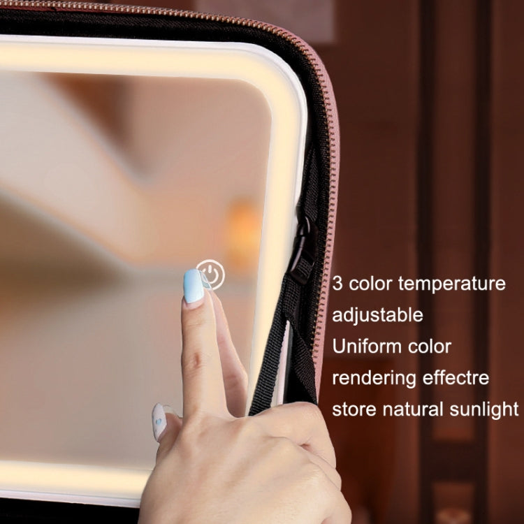 NICELAND TM1060 Large Capacity With Lamp Makeup Bag Portable