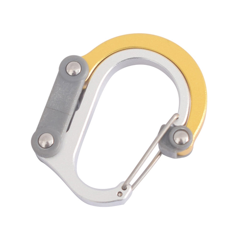 Aluminum Alloy D-type Outdoor Mountaineering Hook