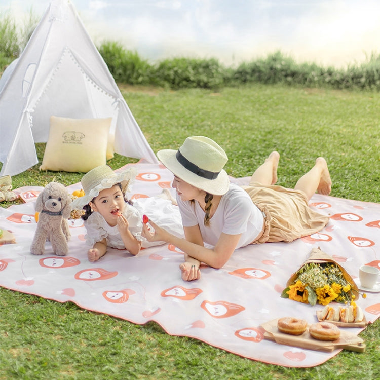 Outdoor Beach Waterproof Floor Mat Portable Picnic Cloth Folding Blanket, Size: