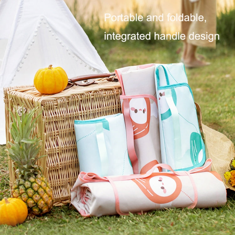 Outdoor Beach Waterproof Floor Mat Portable Picnic Cloth Folding Blanket, Size: