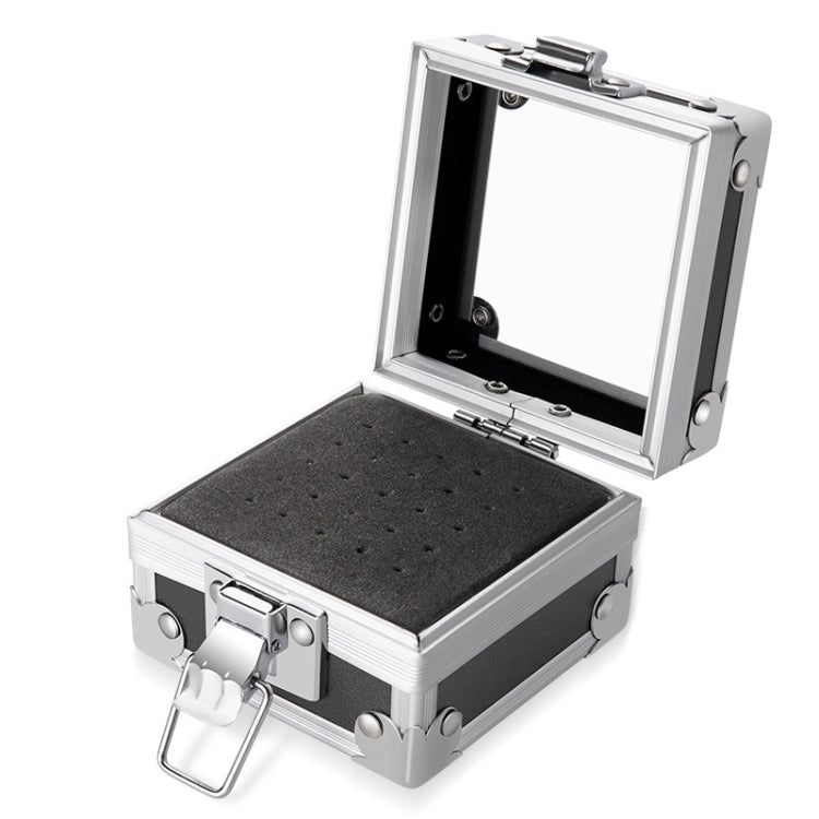 Nail Polishing Head 25 Holes Display Stand Dustproof Storage Box