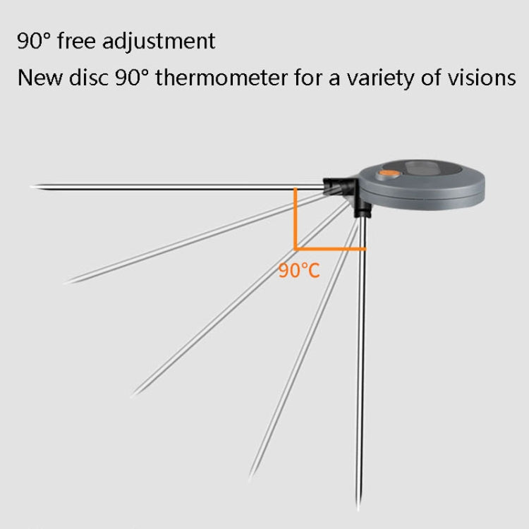 Coffee Electronic Thermometer Large Screen Digital Display Hangable Thermometer