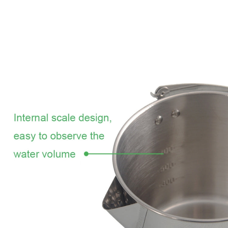 CW-307 Portable Stainless Steel Picnic Cooker Kettle Teapot Hanging Pot