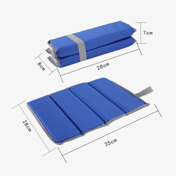 2 PCS Outdoor Waterproof and Moisture-proof Foldable Picnic Cushion