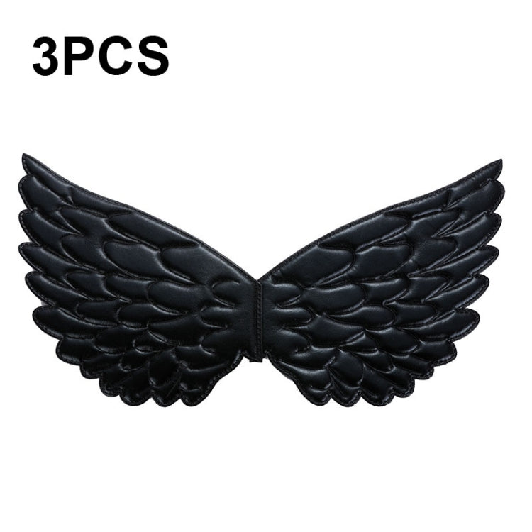 3 PCS Children Prom Dress Up Wings Elf Colorful Wings Party Costume Props