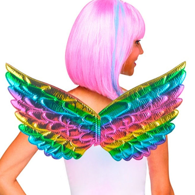 3 PCS Children Prom Dress Up Wings Elf Colorful Wings Party Costume Props