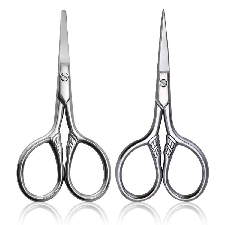 2 PCS Beard Scissors Cosmetic Small Scissors Makeup Small Tools
