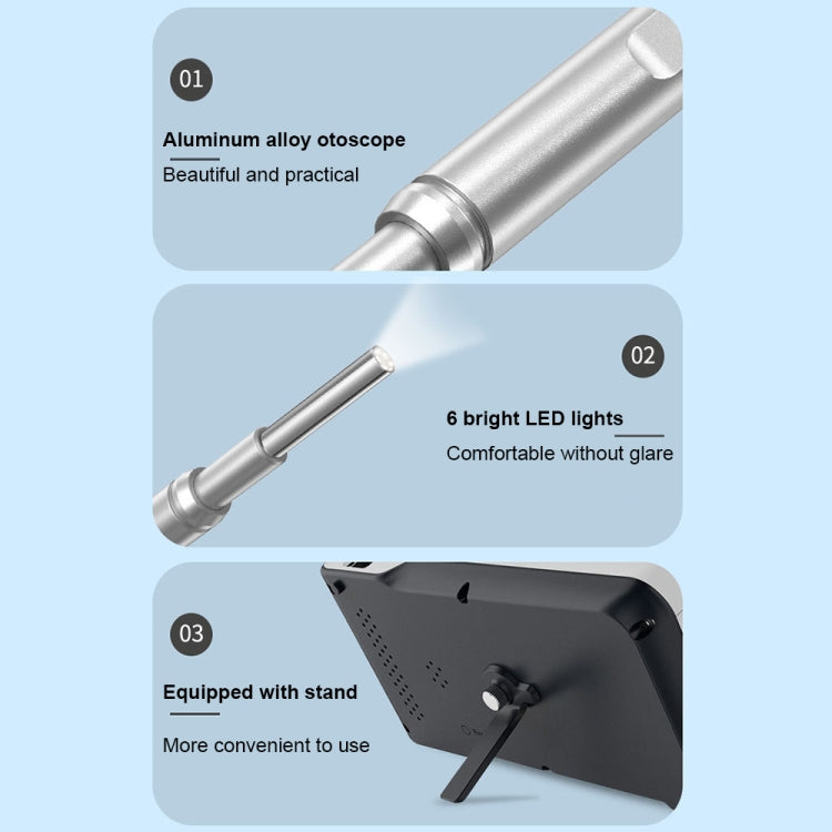 TESLONG MS450 4.5 inch HD Smart Screen Otoscope with 32GB Memory Card