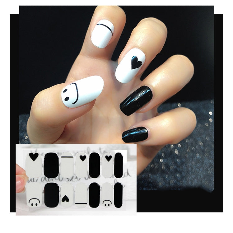 10 PCS 3D Hot Stamping Waterproof Nail Art Sticker