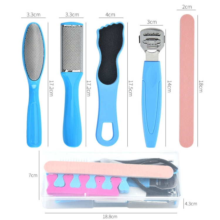 HT16-2 16 In 1 Foot File And Grinder Peeling Pedicure Set