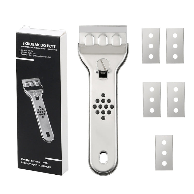 2 Sets Multifunctional Cleaning Spatula Kitchen Tile Decontamination Scraper