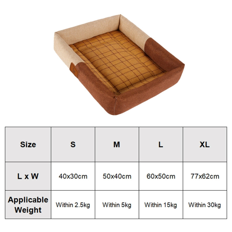 YD-XD03 Summer Pet Breathable Cooler Mat Pet Bed, Size: