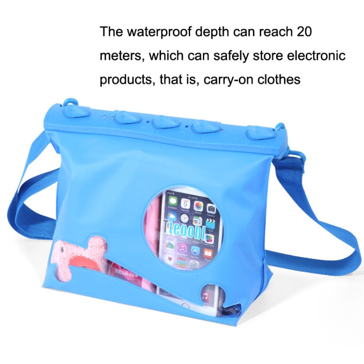 Tteoobl One-Shoulder Crossbody Drifting Diving Bag Waterproof Sundries Storage Bag, Size:
