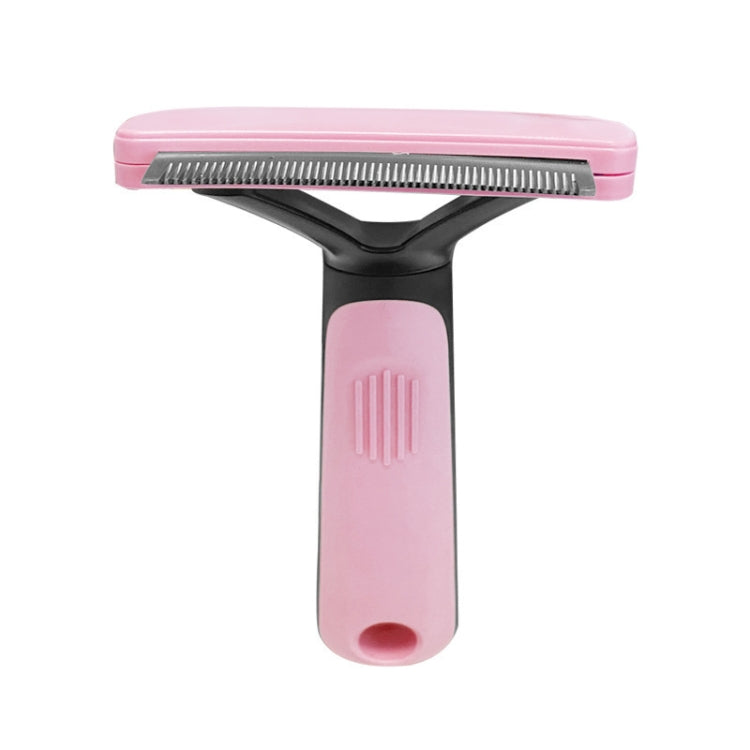 Pet Automatic Hair Removal Comb Curved Cat and Dog Open-knot Comb