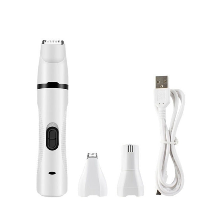 Pet USB Electric Shaver Dog Hair Trimming Nail Polisher