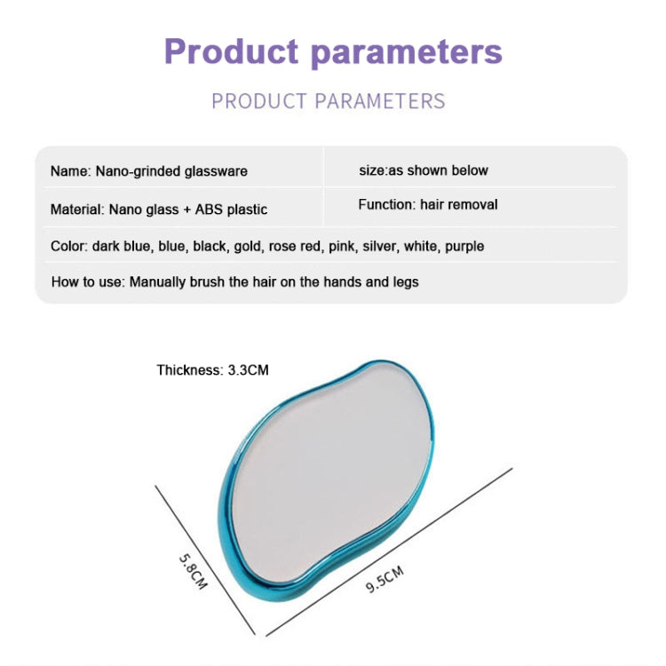 Nano -Glass Hair Removal Physical Painless Safe Epilator