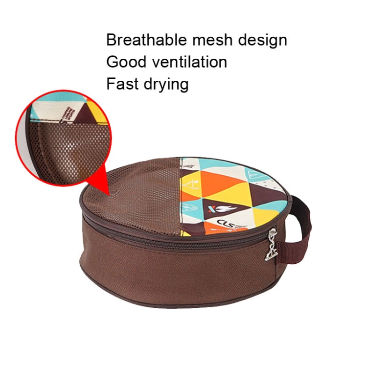 CLS Portable Stainless Steel Dinner Plate Outdoor Camping Cutlery