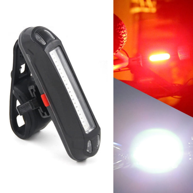 LED Rechargeable Bicycle Warning Strip Tail Light