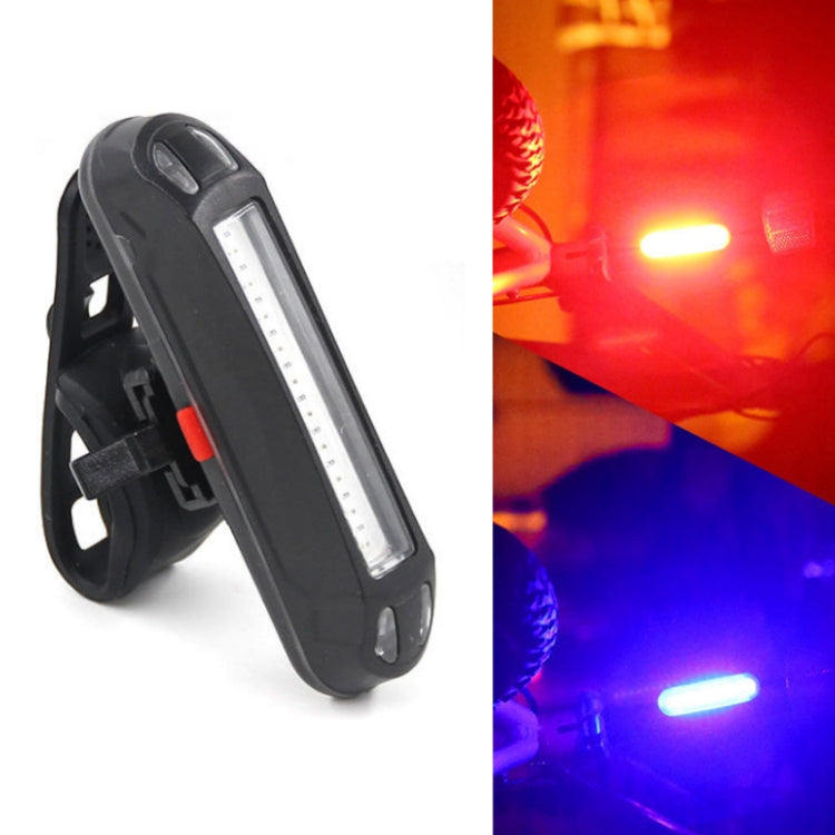 LED Rechargeable Bicycle Warning Strip Tail Light