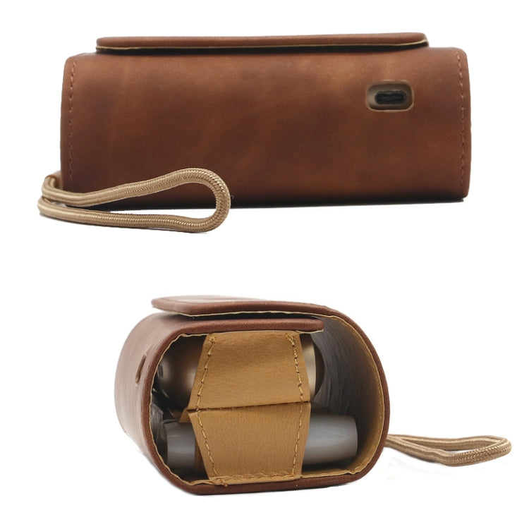 Leather Shockproof Electronic Cigarette Storage Protective Case For IQO 3.0