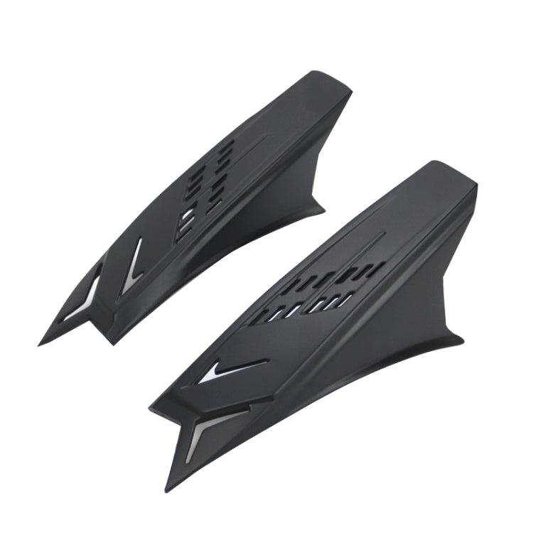 1 Pair Motorcycle Helmet  Horns Plastic Paste Decoration