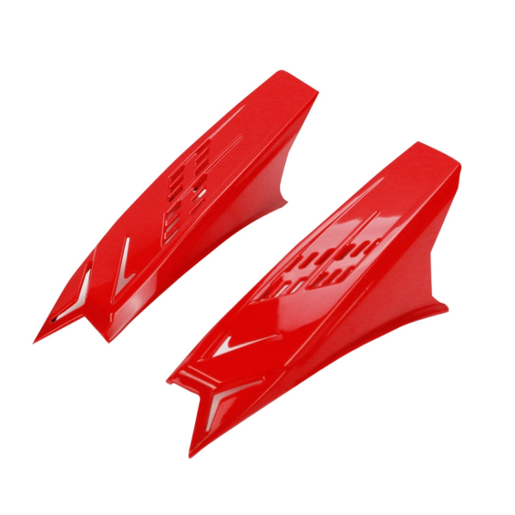 1 Pair Motorcycle Helmet  Horns Plastic Paste Decoration