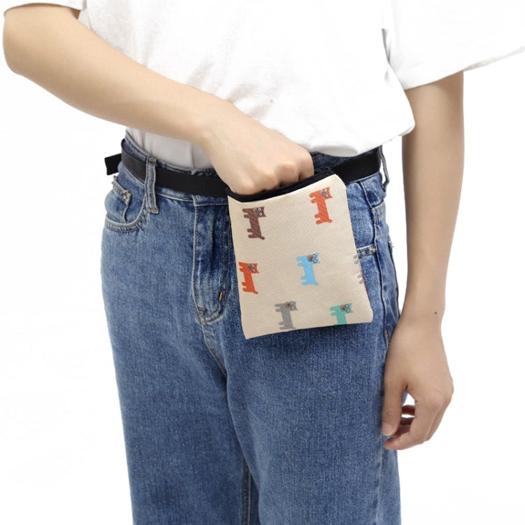 Pet Training Bag Outdoor Snack Bag Dog Food Waist Bag