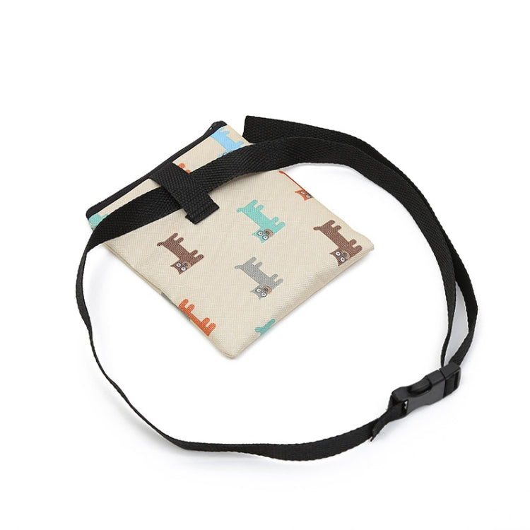 Pet Training Bag Outdoor Snack Bag Dog Food Waist Bag