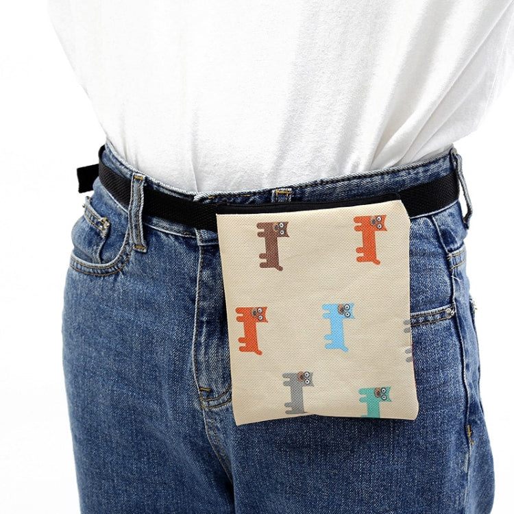 Pet Training Bag Outdoor Snack Bag Dog Food Waist Bag