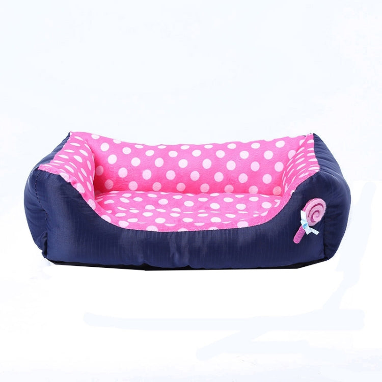 Cartoon Pet Kennel Square Cushion For Small And Medium Pet