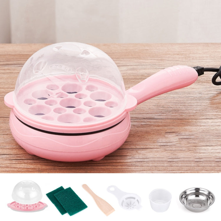 350W Electric Egg Omelette Cooker Frying Pan Steamer Cooker,EU Plug,Style: