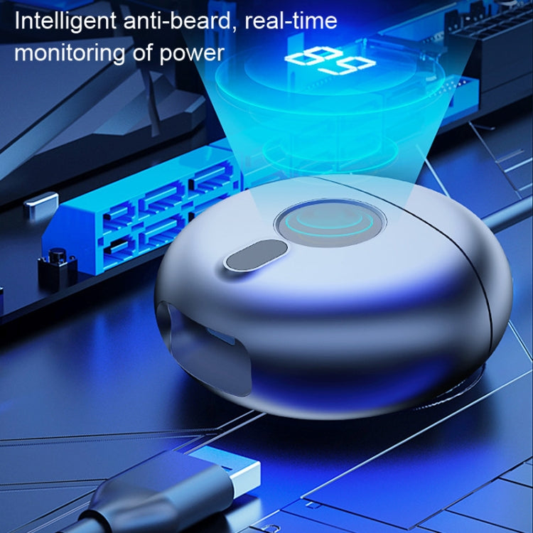 TJ01 Flying Saucer Razor USB Rechargeable Mini Shaver