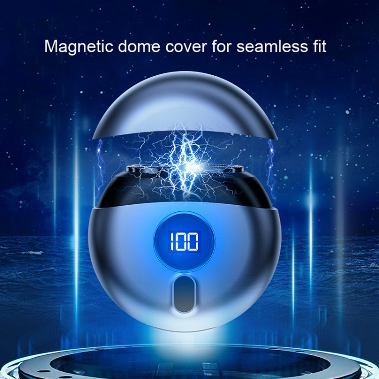 TJ01 Flying Saucer Razor USB Rechargeable Mini Shaver