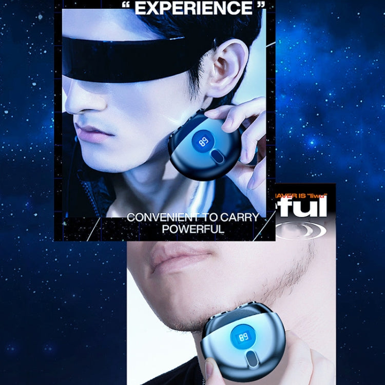 TJ01 Flying Saucer Razor USB Rechargeable Mini Shaver