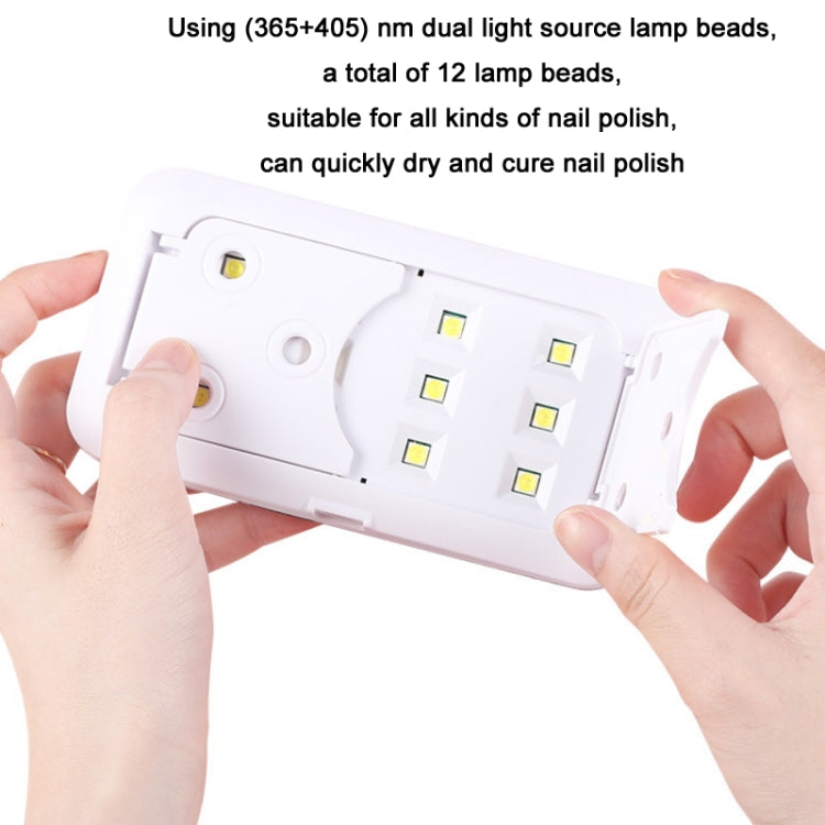 BLUEQUE USB Powered Nail Manicure Handheld UV Phototherapy Machine