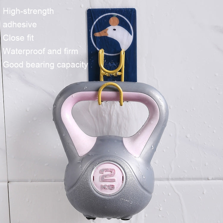 JM004 Cartoon Stainless Steel Basin Rack Bathroom Kitchen Wall Mount