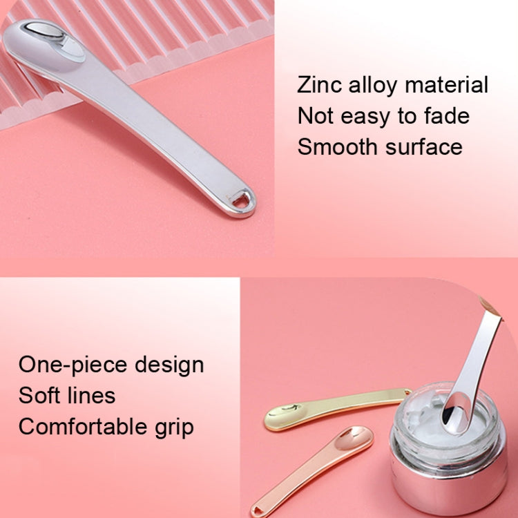 3 PCS Zinc Alloy Cosmetics Spoons Cream Split Spoon