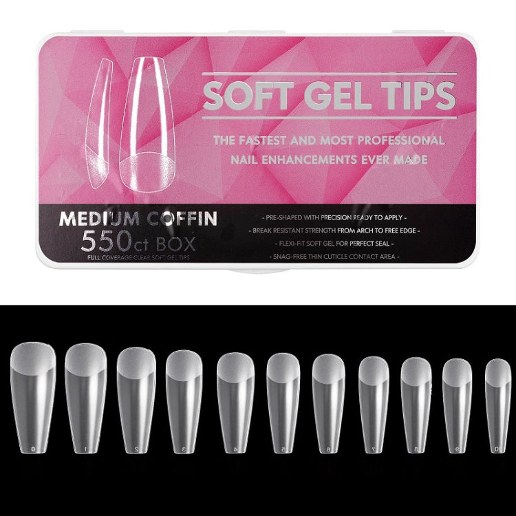 Scratch-free Ultra-thin Seamless Manicure Nail Plate, Shape: